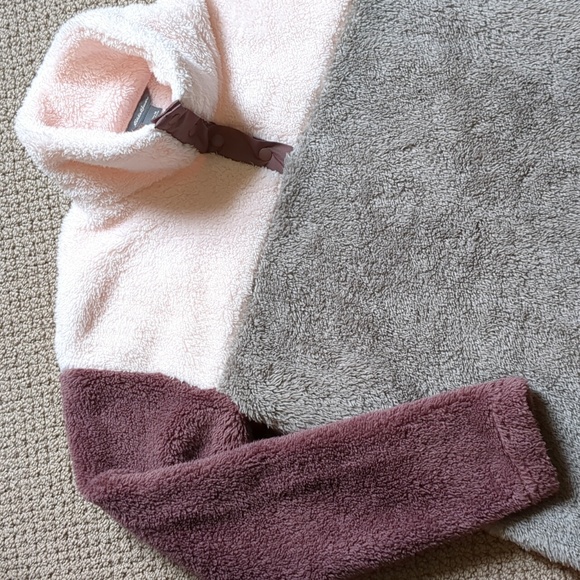 Eddie Bauer 1/4 snap color block Fleece Pullover M - Picture 6 of 12